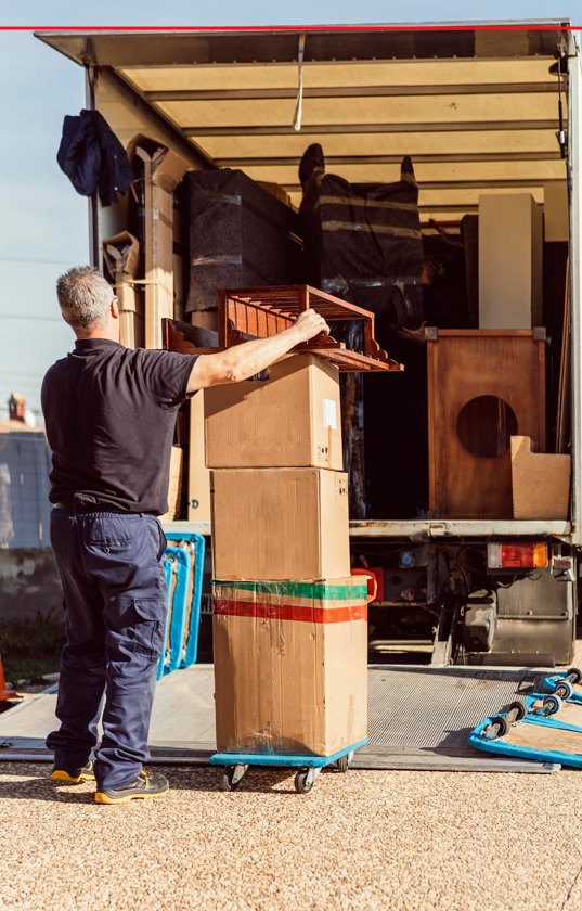 Remoção de equipamento em operação de movimentação horizontal